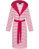 Morgenstern Bademantel Damen Kapuze, gefüttert, leicht, Frottee, Kim, fuchsia