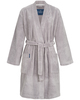 Morgenstern Bademantel Damen Kimono, Multifaser, ELLA, rauchgrau