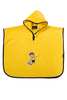 Morgenstern Badeponcho 1-3 Jahre, reine Baumwolle, Fussball, gelb